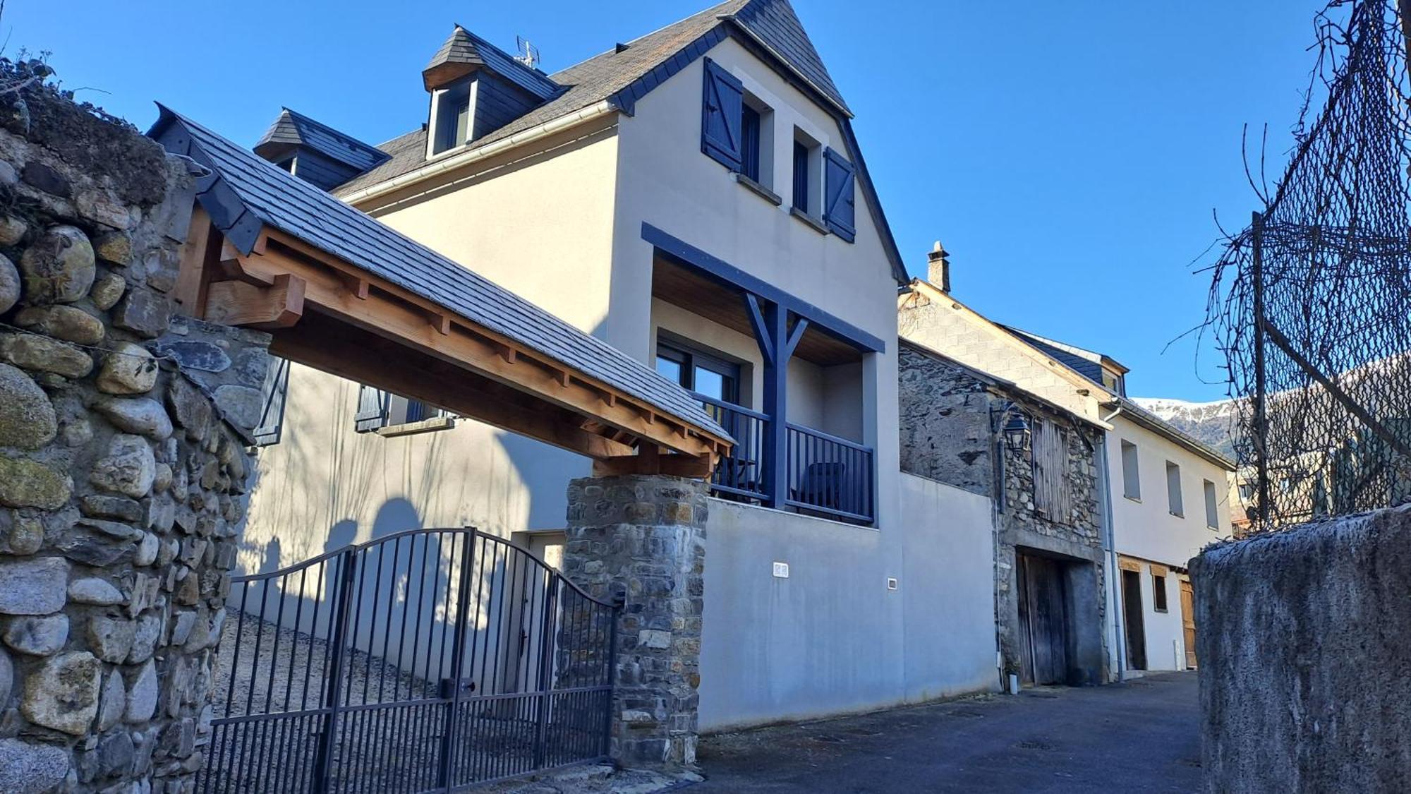 Le Balcon Face A L'Aspin Villa Arreau Eksteriør billede